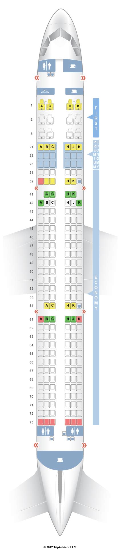 SeatGuru Seat Map Philippine Airlines.